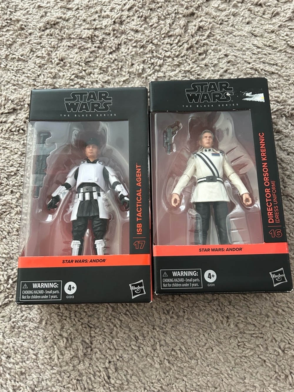 Star Wars Black Series Director Orson Krennic 16 & ISB Tactical Agent 17